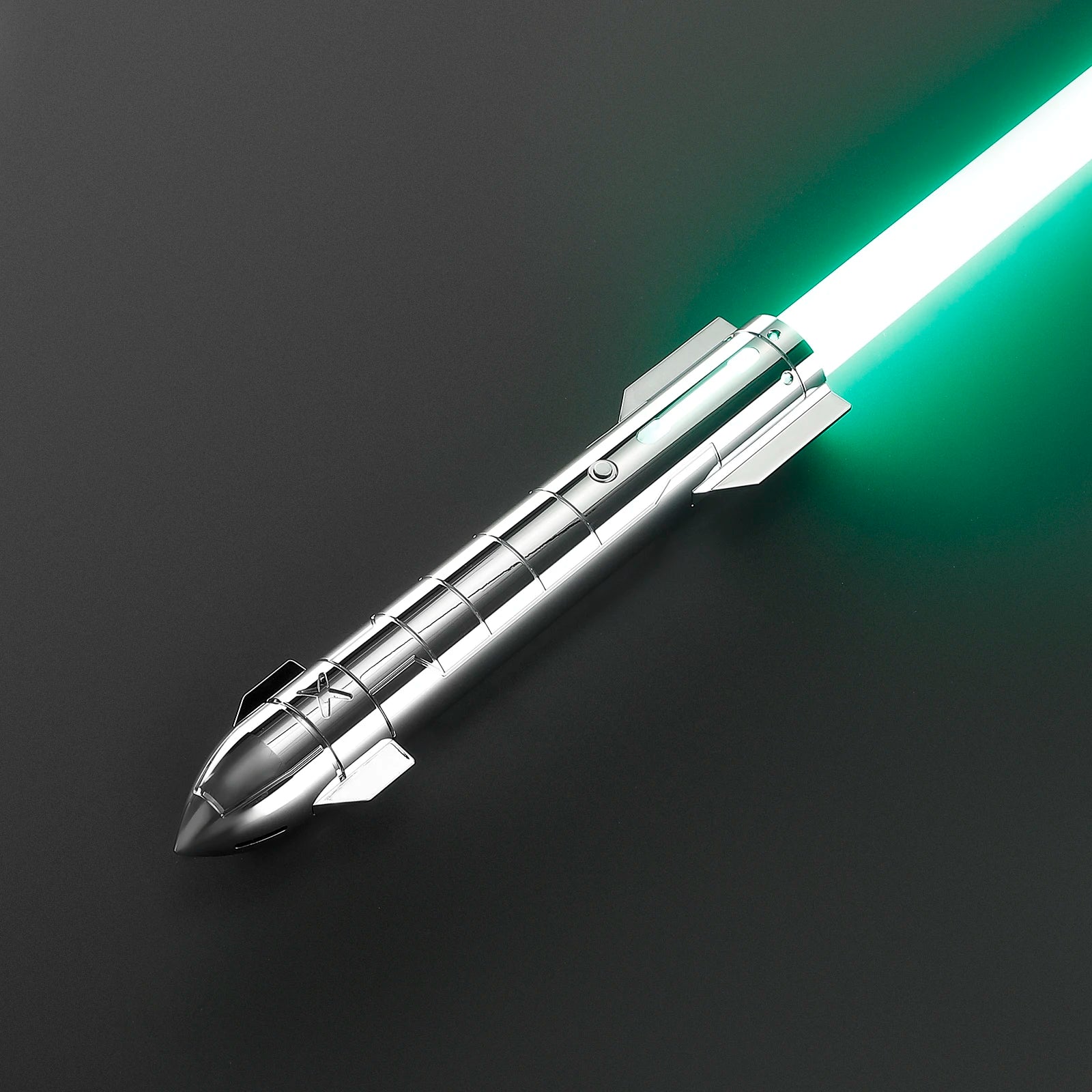 DAMIENSABER professional LED flash combat lightsaber with smooth swing, sound activation, and RGB light-up feature for cosplay and play