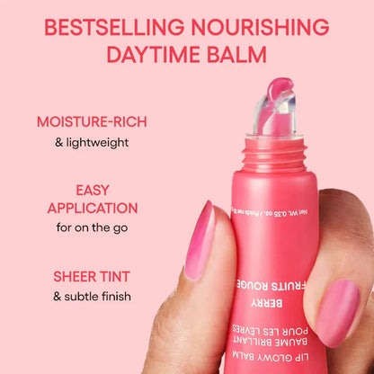 Berry fruit lip balm by BackupMyFilesNow.com offers lightweight hydration, healing, and moisturizing for soft, natural lips.