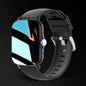 New Smart Watch with 2.01-inch HD display, fitness tracking, message preview, call answer, and weather forecast for men and women.