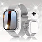 Smart Watch with 2.01-inch HD display, fitness tracking, message preview, call answer, weather forecast, and sport modes for men and women.
