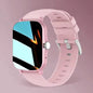 Smartwatch with 2.01-inch HD display, fitness sport modes, message preview, weather forecast, answer calls, DIY dial for men and women.
