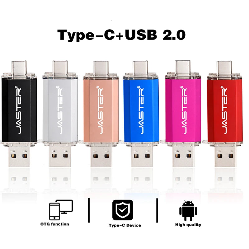 Black and red BackupMyFilesNow Type-C USB flash drive with 128GB capacity, compact metal design, suitable for data storage.