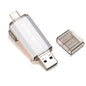 Black and red 128GB USB-C flash drive with metal body, compact design, from BackupMyFilesNow.com, featuring multiple storage capacities.