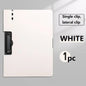 Black A4 file folder with cover, documents organizer and clipboard for business, school, and office stationery use.