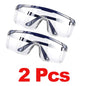 Black safety goggles from BACKUPMYFILESNOW.COM® with anti-splash protection, ideal for lab work, industrial use, and cycling safety.
