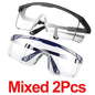 BACKUPMYFILESNOW.COM® anti-splash protection goggles for work safety, lab use, industrial dust protection, and cycling.