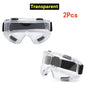 Clear safety antifog protective goggles by BACKUPMYFILESNOW.COM® with anti-splash, wind-proof lenses for industrial or cycling use.