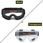 Clear safety antifog protective goggles from BACKUPMYFILESNOW.COM® with anti-splash, wind-proof design for industrial, lab, or cycling use.