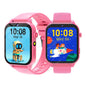 Black 2025 smart watch for children with HD touch screen, camera, 18 games, sleep monitor, alarm clock, and calculator features.