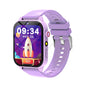 Black 2025 new smart watch for children with HD touch screen, camera, 18 games, sleep monitor, alarm clock, calculator, suitable for boys and girls