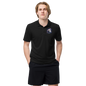 Unisex black Adidas Premium Polo Shirt in 2XL, featuring classic collar and logo, casual athletic style.