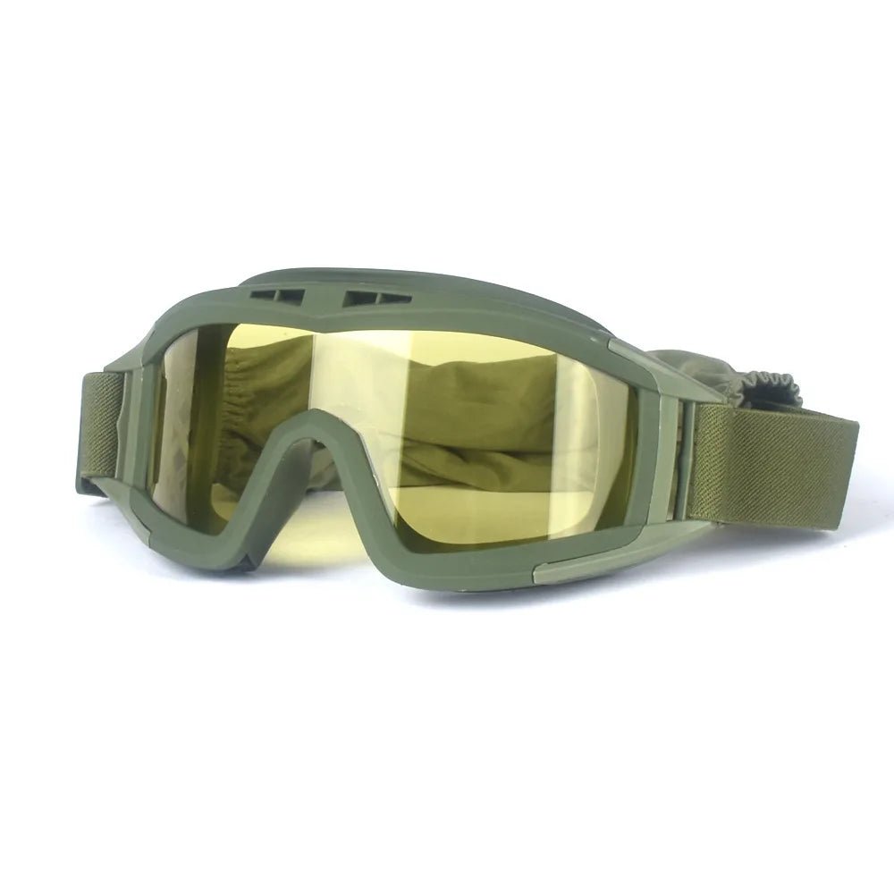 2026 Airsoft Tactical Goggles with three lenses, windproof and dustproof motorcycle and shooting safety glasses by BACKUPMYFILESNOW.COM®