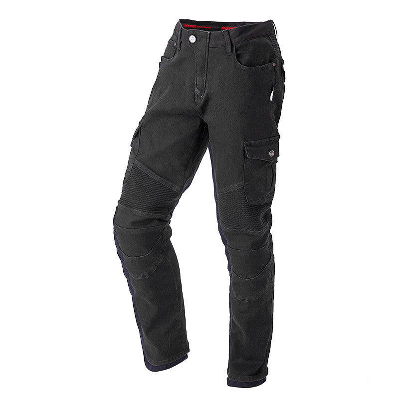 Camouflage jeans with racing belt protector by BACKUPMYFILESNOW.COM®, showing detailed camouflage fabric and secure belt attachment.