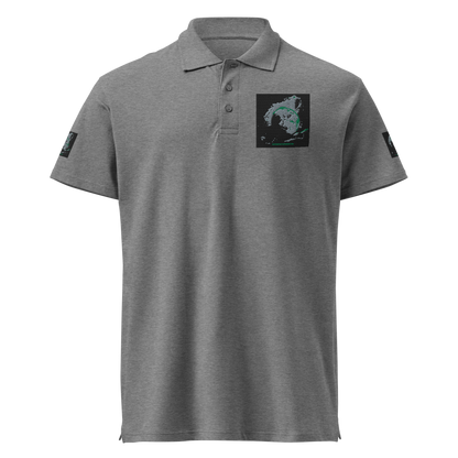 Black unisex premium pique polo shirt by SOL'S, size 3XL, featuring a classic collar and short sleeves, designed for comfort.