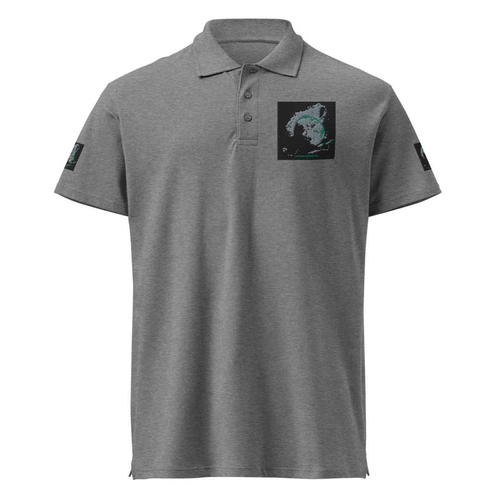 Black unisex premium pique polo shirt by SOL'S 11362, shown in 3XL size with a classic collar and short sleeves.