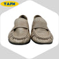 Black slip-on loafers by BackupMyFilesNow.com, stylish flat shoes with a refined, simple design and comfortable fit.