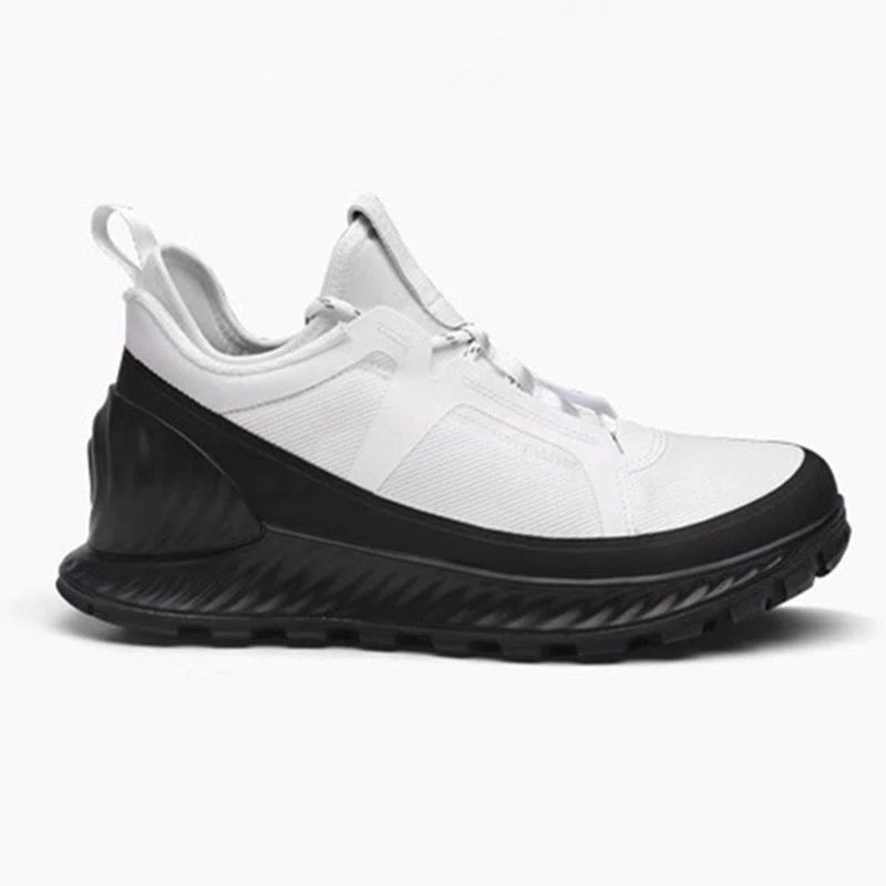 Black men's lightweight running shoes from BackupMyFilesNow.com, designed for hiking, walking, mountain climbing, and outdoor activities.