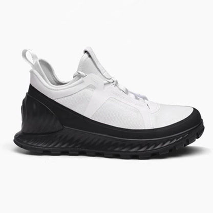 Black men's lightweight running shoes from BackupMyFilesNow.com, designed for hiking, walking, mountain climbing, and outdoor activities.