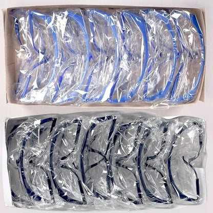 Set of 40 black anti-splash safety goggles from BACKUPMYFILESNOW.COM®, windproof and dustproof protective glasses for work and dust protection.