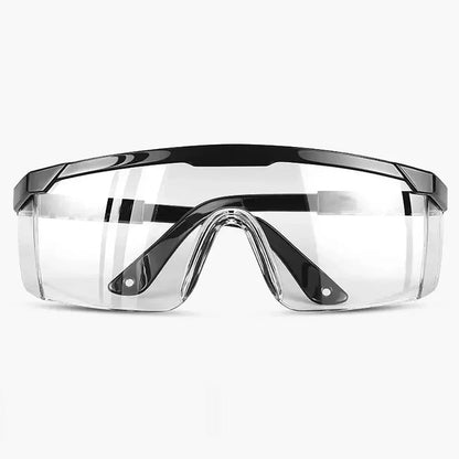 Set of 40 black anti-splash safety goggles from BACKUPMYFILESNOW.COM®, windproof and dustproof protective glasses for work safety.