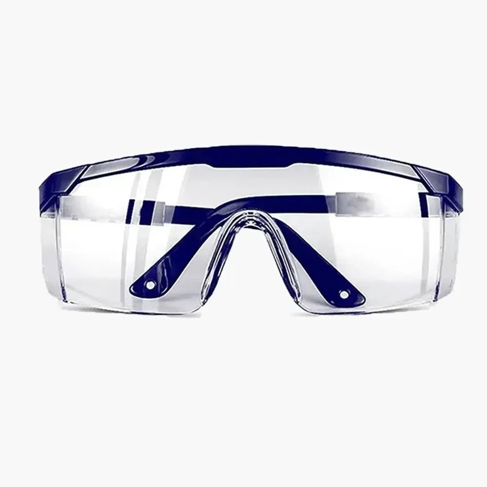 Set of 40 black anti-splash safety goggles from BACKUPMYFILESNOW.COM® with windproof and dustproof protective eyewear for work.