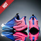 Black men's sports running shoes by BackupMyFilesNow.com, lightweight, breathable, cushioned sneakers for jogging and athletic activities.