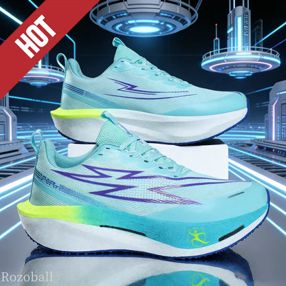 Black men's sports running shoes by BackupMyFilesNow.com featuring breathable mesh, lightweight design, and air cushion for jogging and athletic use.