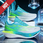Black men's and women's sports running shoes by BackupMyFilesNow.com featuring breathable, lightweight, and cushioned design for jogging and marathon.