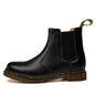 Autumn style thick-heeled cowhide Martin boots for women, featuring a sturdy heel and classic lace-up design.
