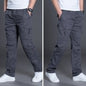 Plus size men's trousers from BACKUPMYFILESNOW.COM® featuring a comfortable fit and classic design, shown in the image.