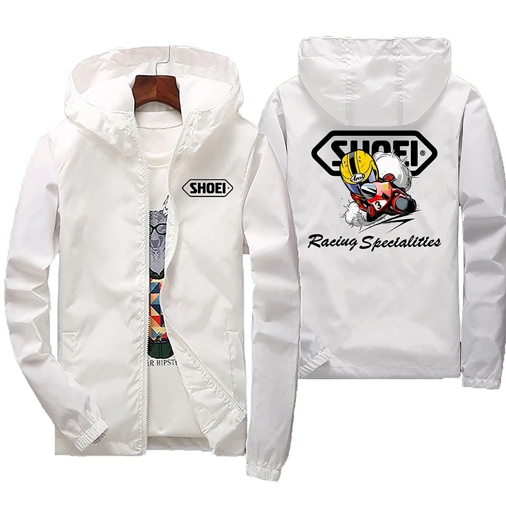 Black men's windproof waterproof jacket with mountain and bicycle hoods, suitable for spring and autumn, by BACKUPMYFILESNOW.COM®