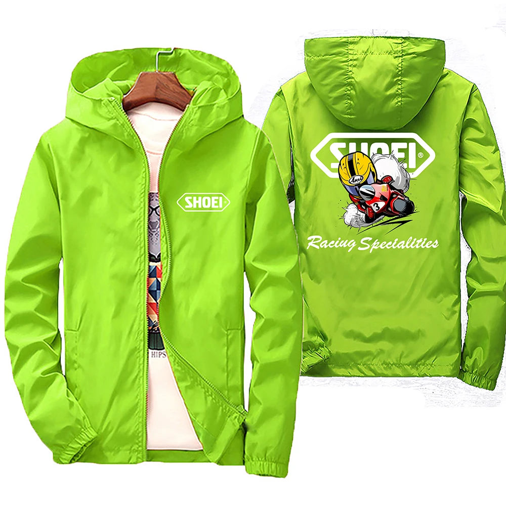 Black men's windproof waterproof jacket with mountain and bicycle hoods, suitable for spring and autumn, by BACKUPMYFILESNOW.COM®