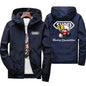 Black men's windproof waterproof jacket with mountain and bicycle hoods, designed for spring and autumn, size 7XL.