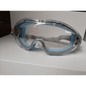 Black industrial safety goggles with anti-fog, anti-dust, anti-scratch, and impact-proof lenses for cycling and mountaineering.