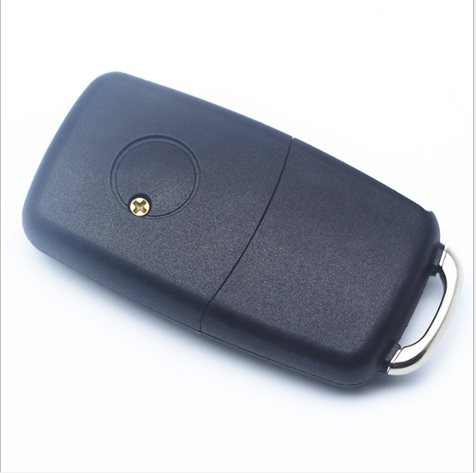 Black car key remote shell by BACKUPMYFILESNOW.COM®, showing a close-up of the protective plastic cover for key fob replacement.