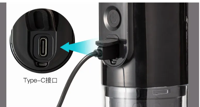 Black BackupMyFilesNow.com coffee maker with digital display and brewing carafe, ideal for home or office use.
