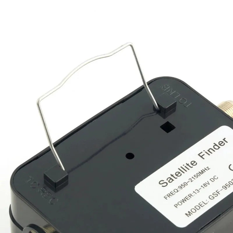BackupMyFilesNow® 2025 Europe DVB-S2 HD receiver with 4K support, German and Polish satellite TV signal finder, black device.