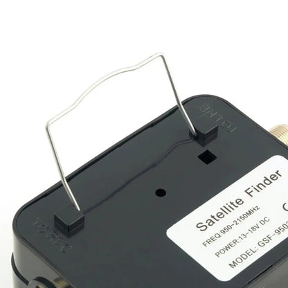 BackupMyFilesNow® 2025 Europe DVB-S2 HD receiver with 4K support, German and Polish satellite TV signal finder, black device.