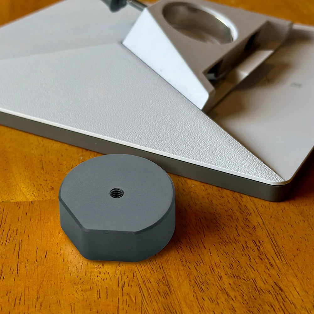 Black aluminum alloy Starlink Mini 2024 round tube bracket adapter and pea pod stand mounting kit for Starlink Mini accessories.