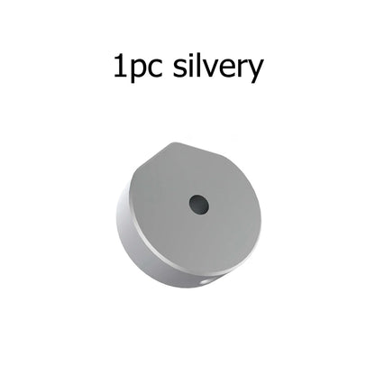 Black aluminum alloy Starlink Mini 2024 round tube bracket adapter and pea pod stand mounting kit for Starlink Mini accessories.