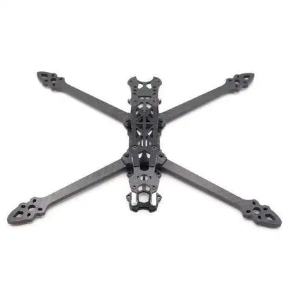 Black 7 and 8-inch carbon fiber drone frame MK4 FPV crossing frame, lightweight design compatible with SPEEDYBEE 2806 motors.
