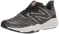 New Balance Women's FuelCell Shift TR V2 cross trainer in black, harbor grey, and champagne metallic, size 7 wide, side view.