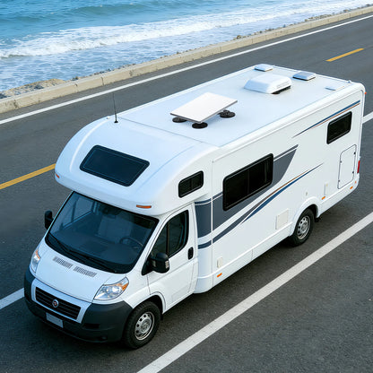 Heavy-duty magnetic roof mount for Starlink Mini, with aluminum alloy bracket and 320lbs magnet base for stable outdoor installation.