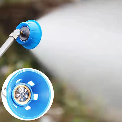 Black high-pressure pesticide sprayer nozzle from BackupMyFilesNow.com, adjustable watering, windproof, for garden irrigation.
