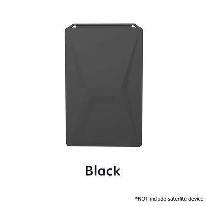 Black protective silicone case for Starlink Gen 3 accessories, waterproof and resistant, portable satellite dish cover by BACKUPMYFILESNOW.COM®
