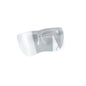 Black safety goggles for dust-proof eye protection, anti-splash, windproof, suitable for outdoor sports and cycling, unisex design.