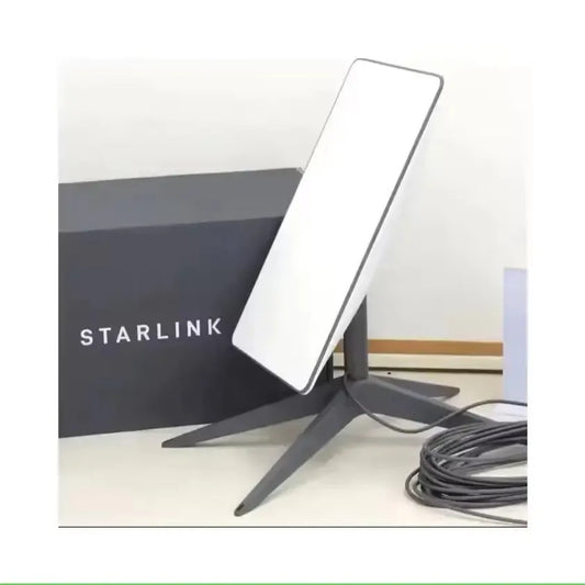Starlink Standard Satellite Internet Kit V3 and Gen 4 by BACKUPMYFILESNOW.COM, full set with satellite dish and equipment.
