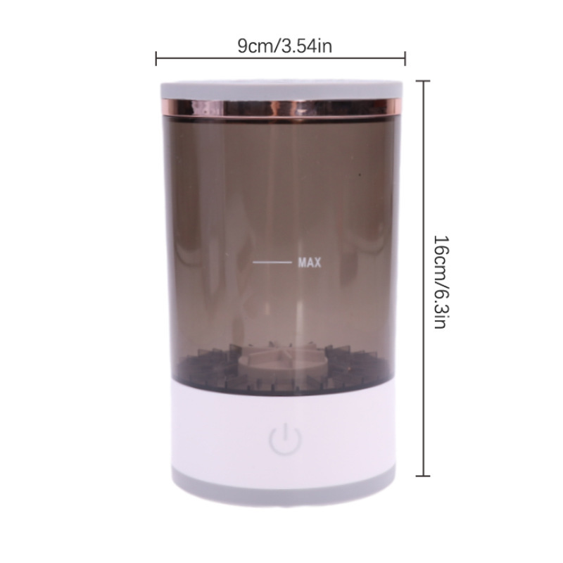 Black rechargeable Makeup Brush Cleaner from BackupMyFilesNow.com for easy, efficient cleaning of makeup brushes.