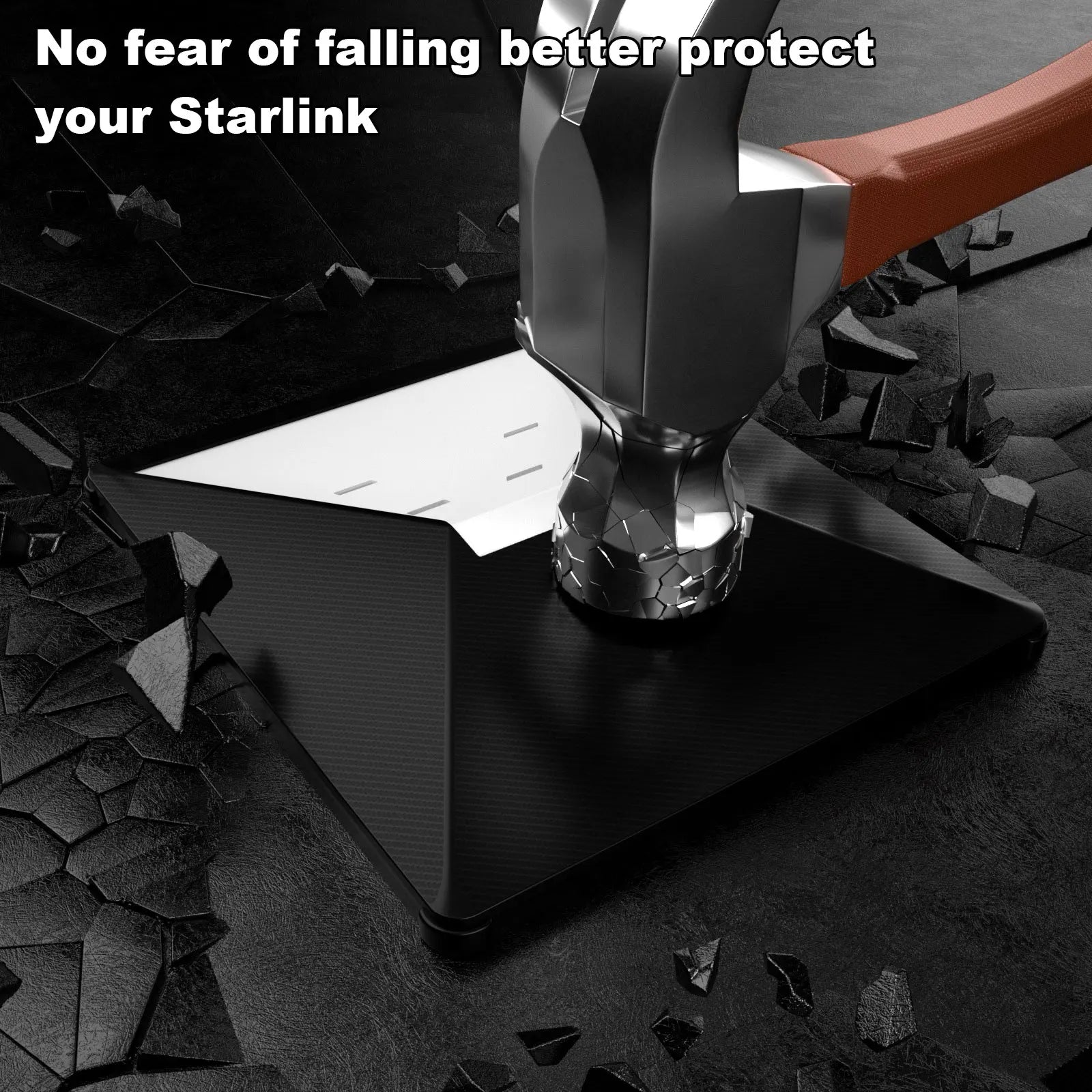 Black shockproof silicone protective case with non-slip base, portable waterproof shell, designed for device protection.
