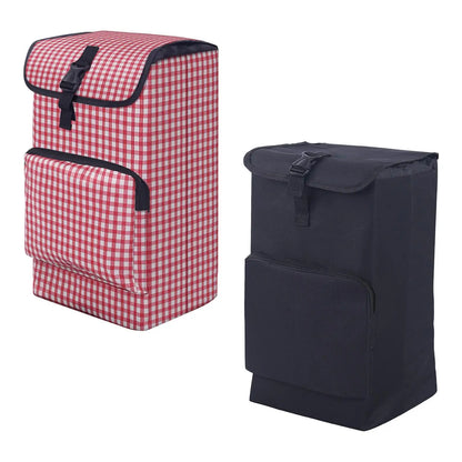 Black large trolley shopping spare bag for grocery shopping cart, durable and spacious from BackupMyFilesNow.com